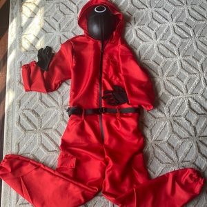 Squid games unisex costume with mask